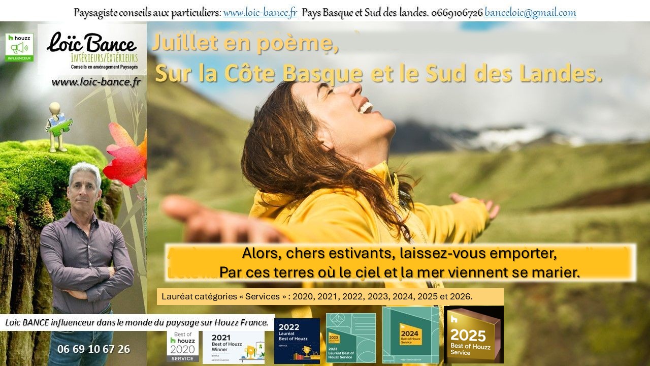 Bayonne paysage Juillet en po�me.